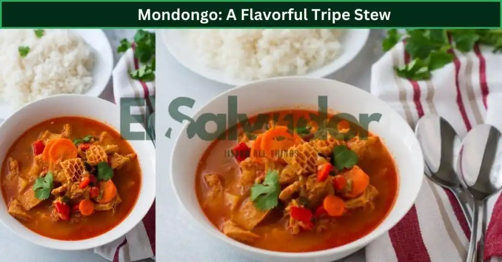 Mondongo: A Flavorful Tripe Stew