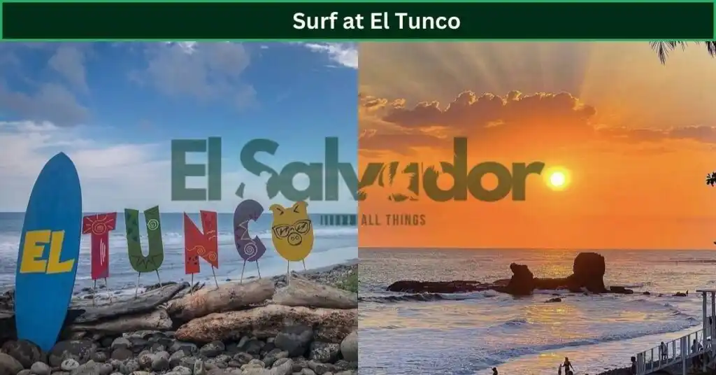 Surf at El Tunco
