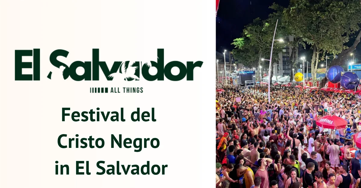 Festival del Cristo Negro in El Salvador