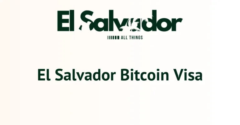 El Salvador Bitcoin Visa