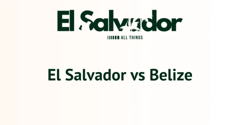 El Salvador vs Belize