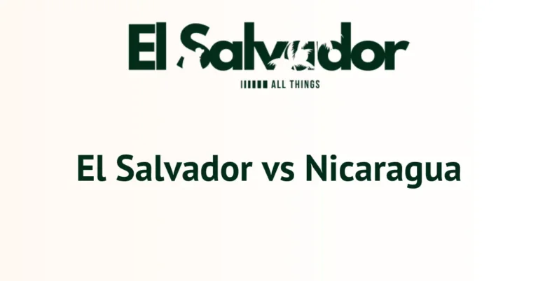 El Salvador vs Nicaragua