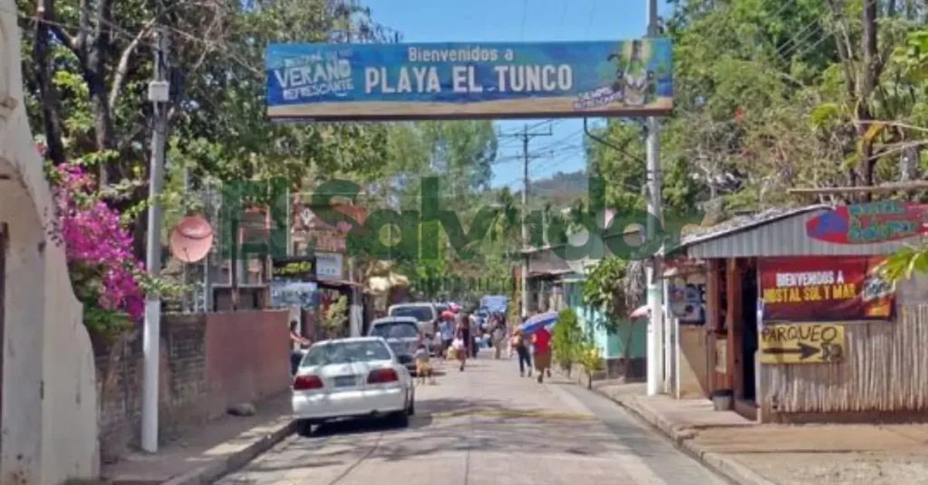 Surfing in El Salvador