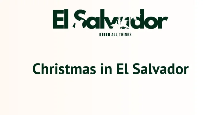 Christmas in El Salvador