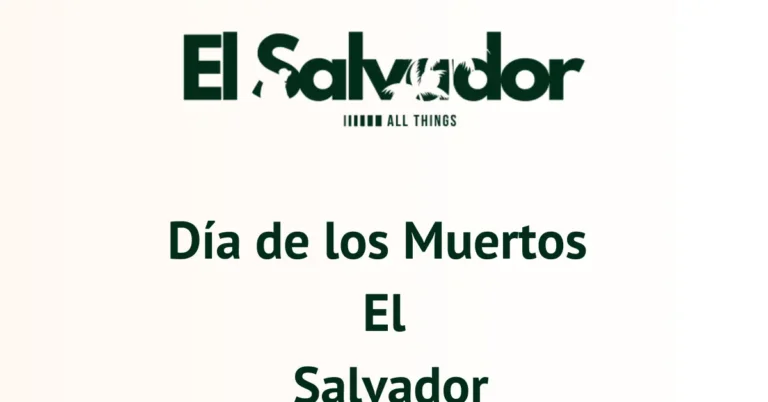 Día de los Muertos El Salvador: